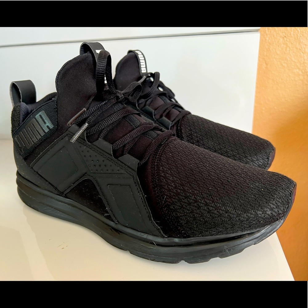 Puma black size 9